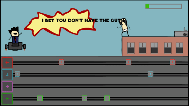 A screenshot of the gameplay.