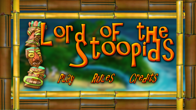 The title screen.